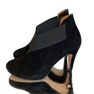 ANDRE ASSOUS Black suede Ankle Boots | size 38 | NEW